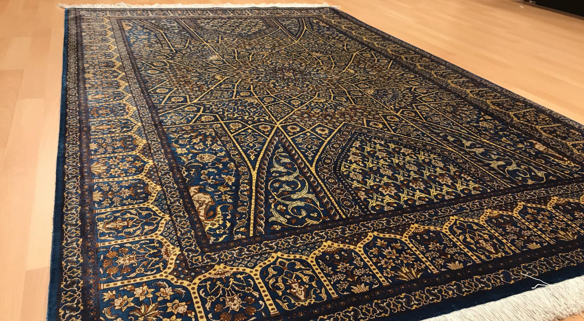 Persisk helsilke tæppe tilbud x 150 -