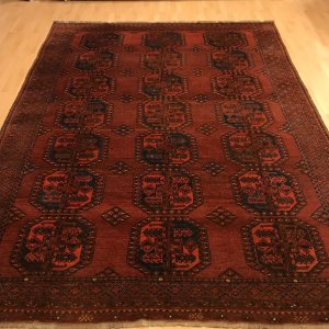 30803 Afghan bochara Semi-antik 379 x 249 Kr. Tilbud 15.000,-