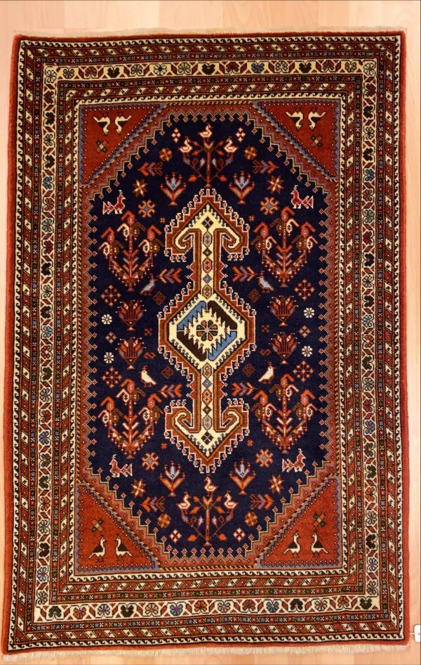 Slidstærkt persisk tæppe